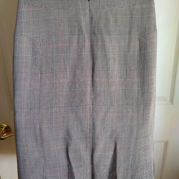 Jones New York Prince of Wales Checked Tweed midi skirt - Picture 2 of 6